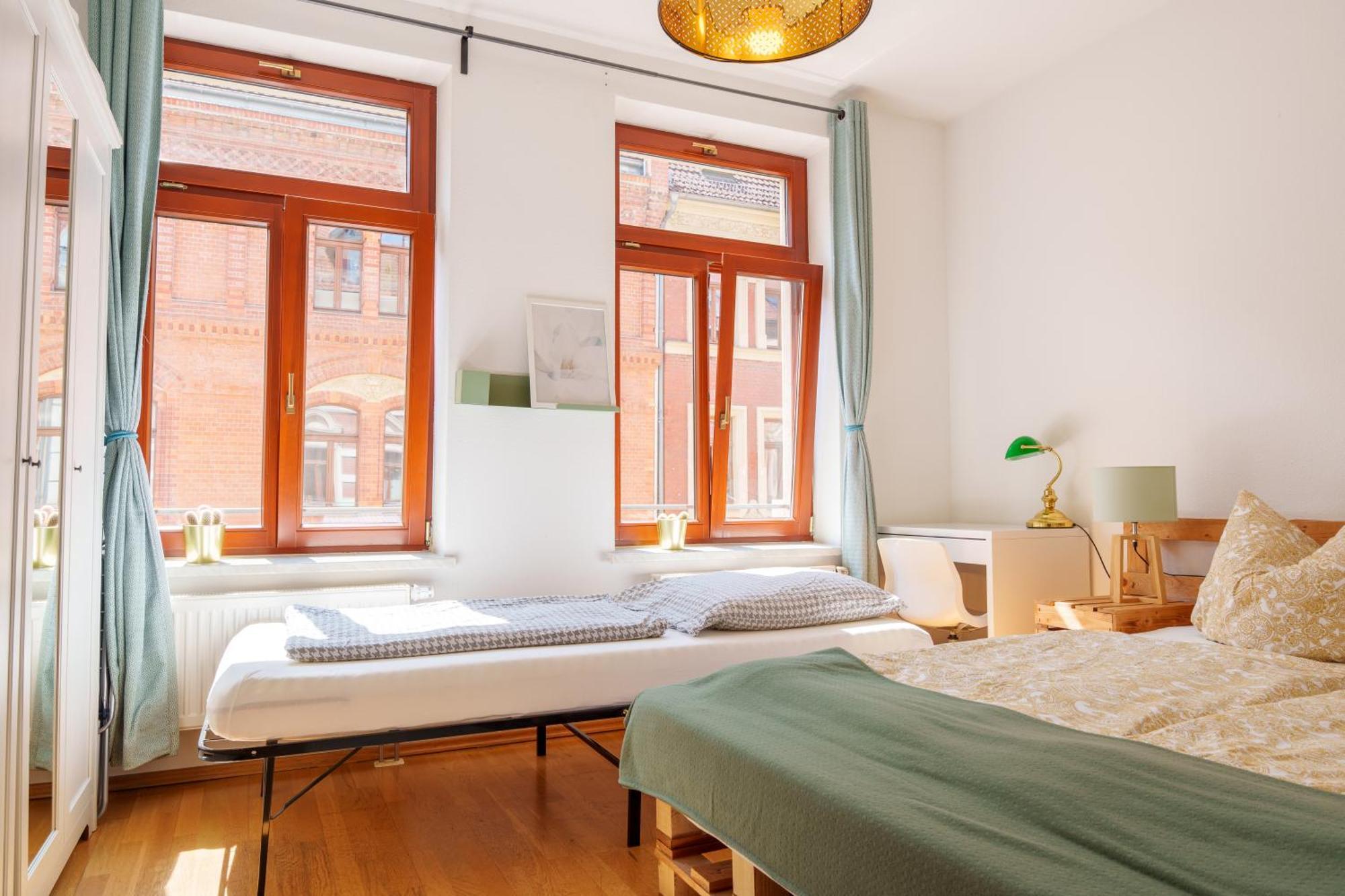 Beliebt: Zentrales & Ruhiges Innenstadtapartment Halle  Buitenkant foto